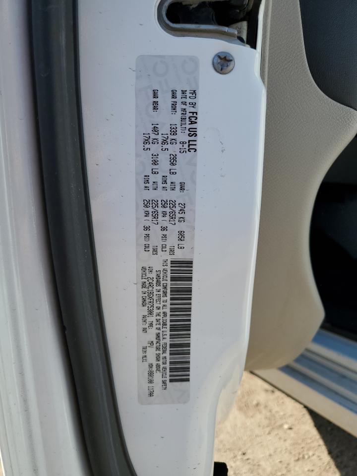 2015 Chrysler Town & Country Touring VIN: 2C4RC1BGXFR753001 Lot: 80664795