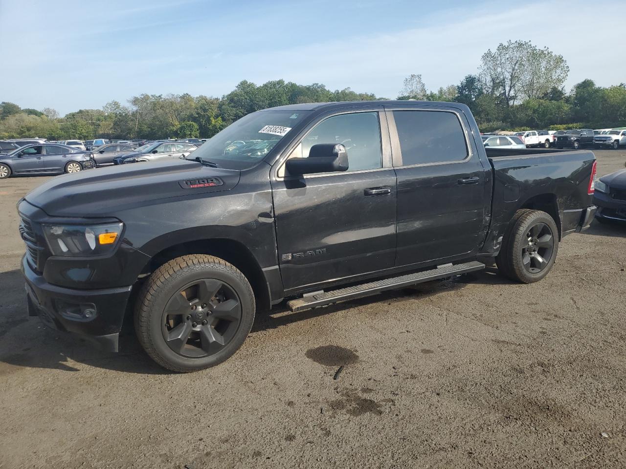 2019 Ram 1500 Big Horn/Lone Star black null gas 1C6SRFFT1KN606570 photo #1