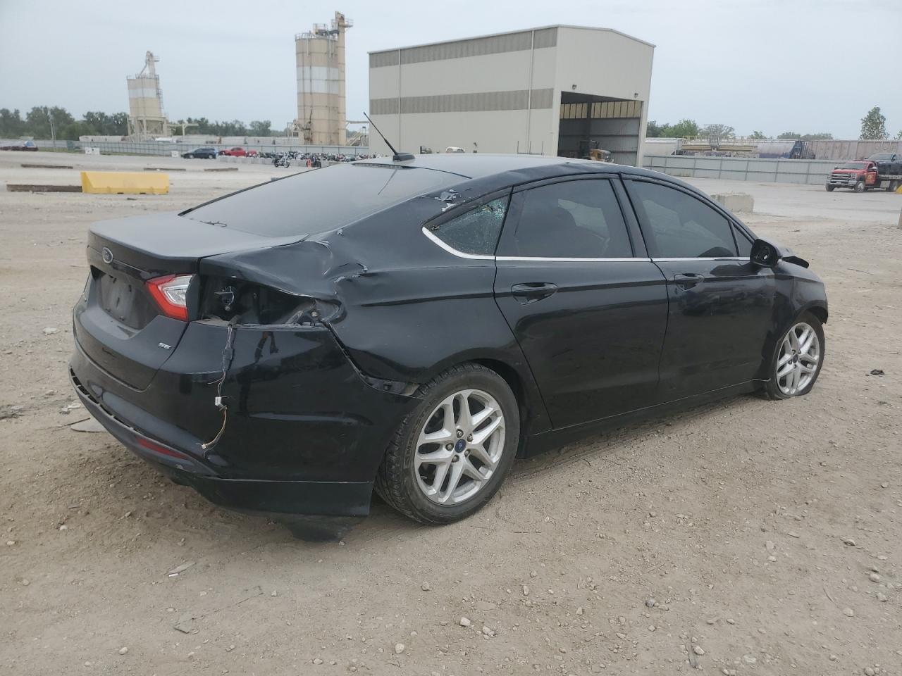 2016 Ford Fusion Se black null gas 3FA6P0H77GR128095 photo #4