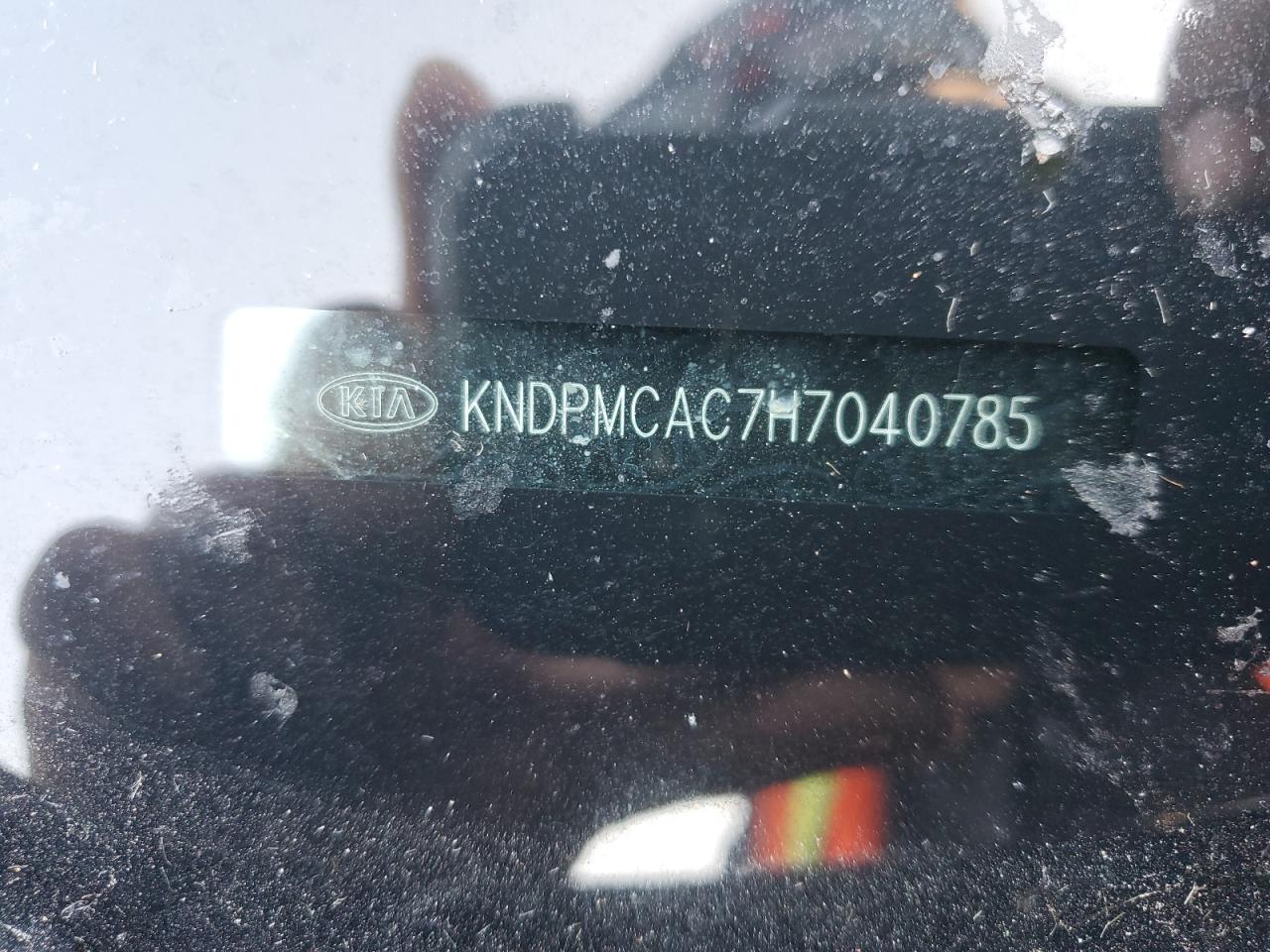 2017 Kia Sportage Lx VIN: KNDPMCAC7H7040785 Lot: 81279305