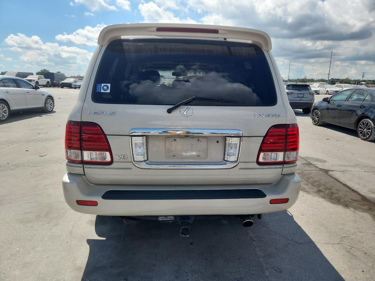 2007 Lexus Lx 470 VIN: JTJHT00W074026306 Lot: 82095995