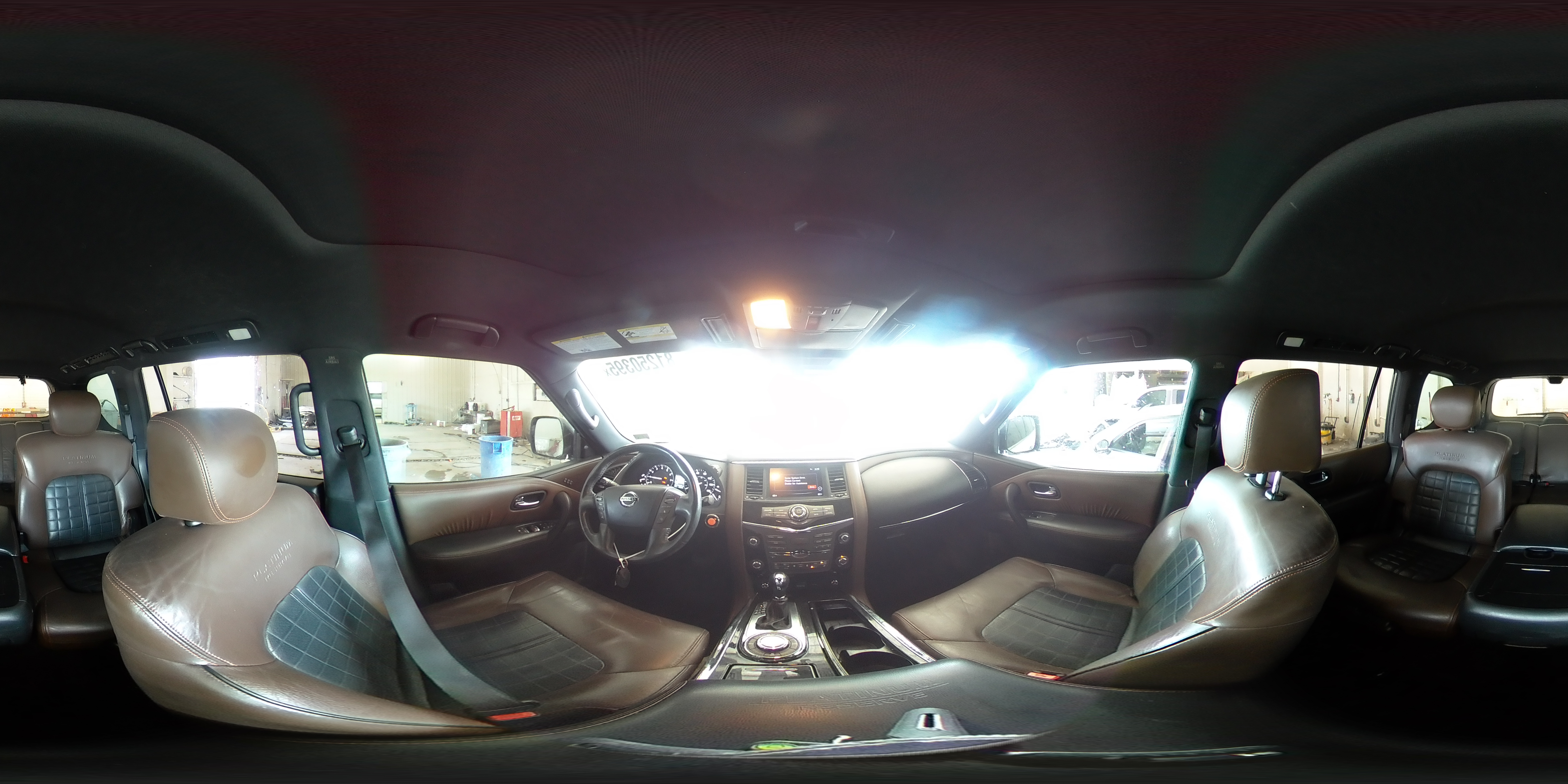 2018 Nissan Armada Platinum VIN: JN8AY2NE8J9734299 Lot: 81250395