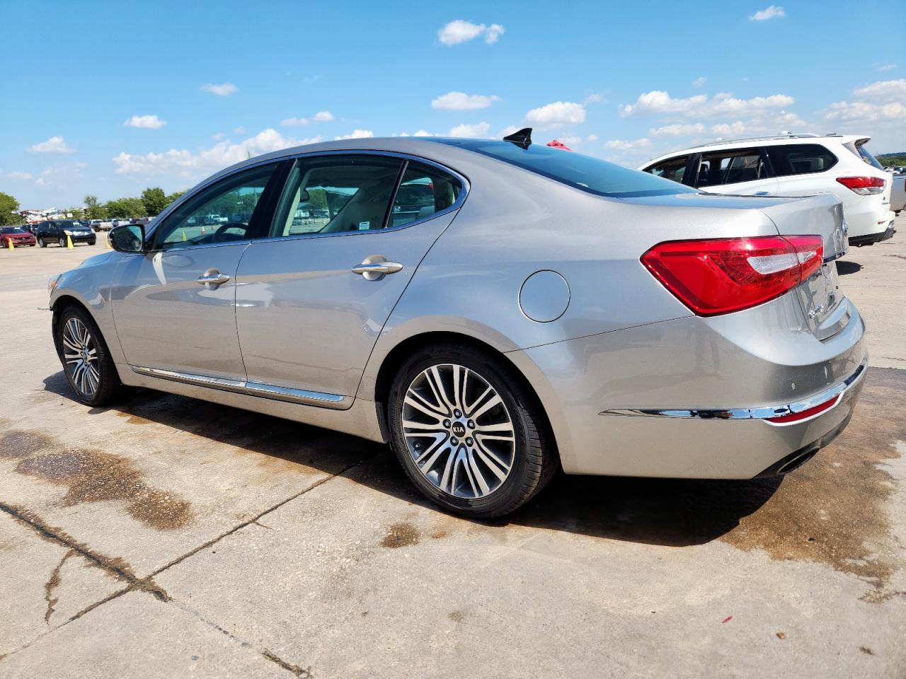 2015 Kia Cadenza Premium silver null gasoline KNALN4D76F5184673 photo #3