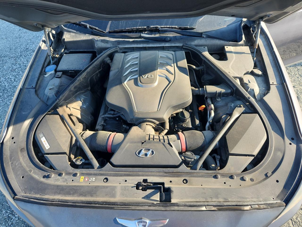 2015 Hyundai Genesis 5.0L VIN: KMHGN4JF5FU047774 Lot: 84036425