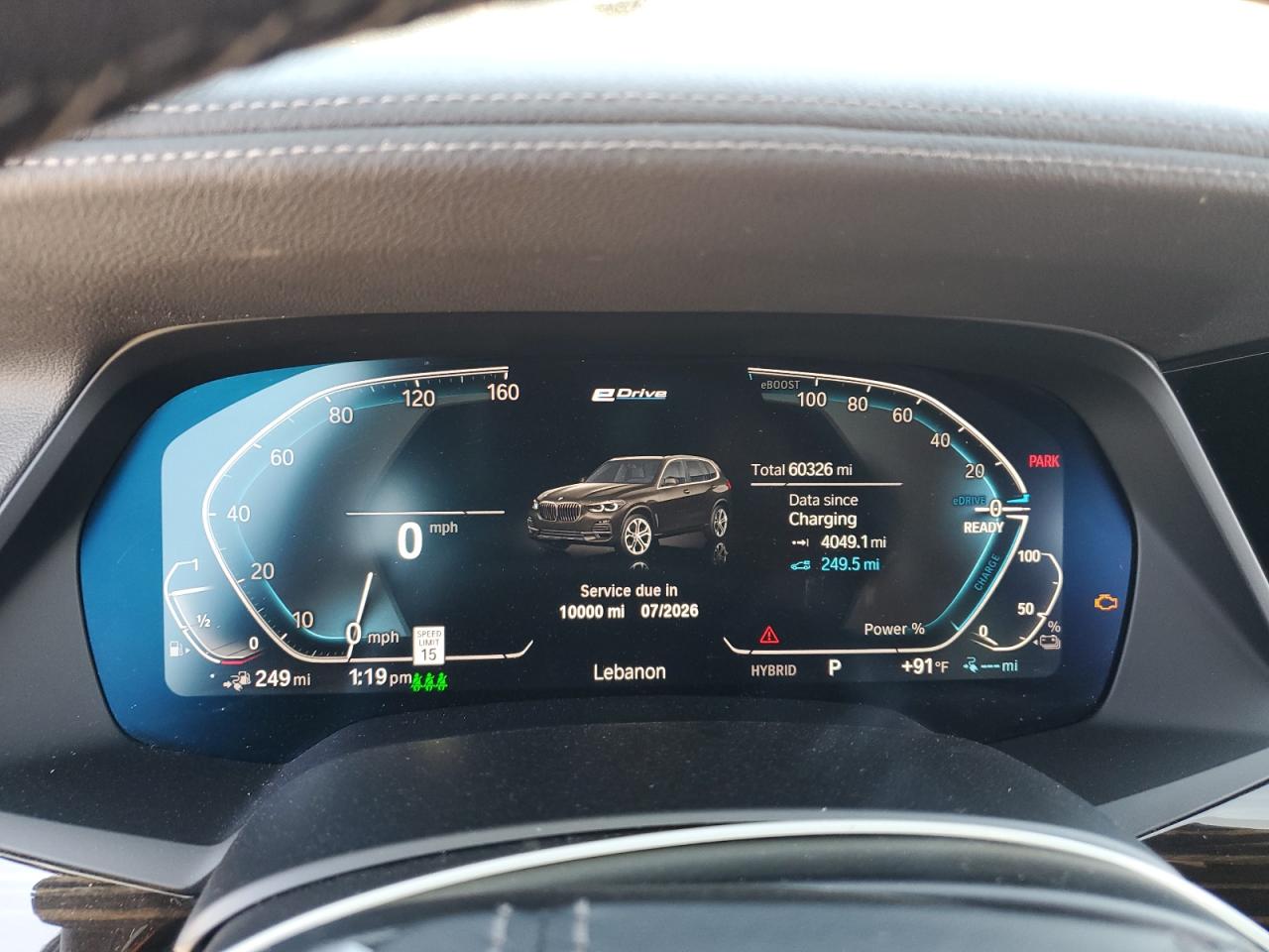 2023 BMW X5 xDrive45E VIN: 5UXTA6C0XP9P01125 Lot: 84457915