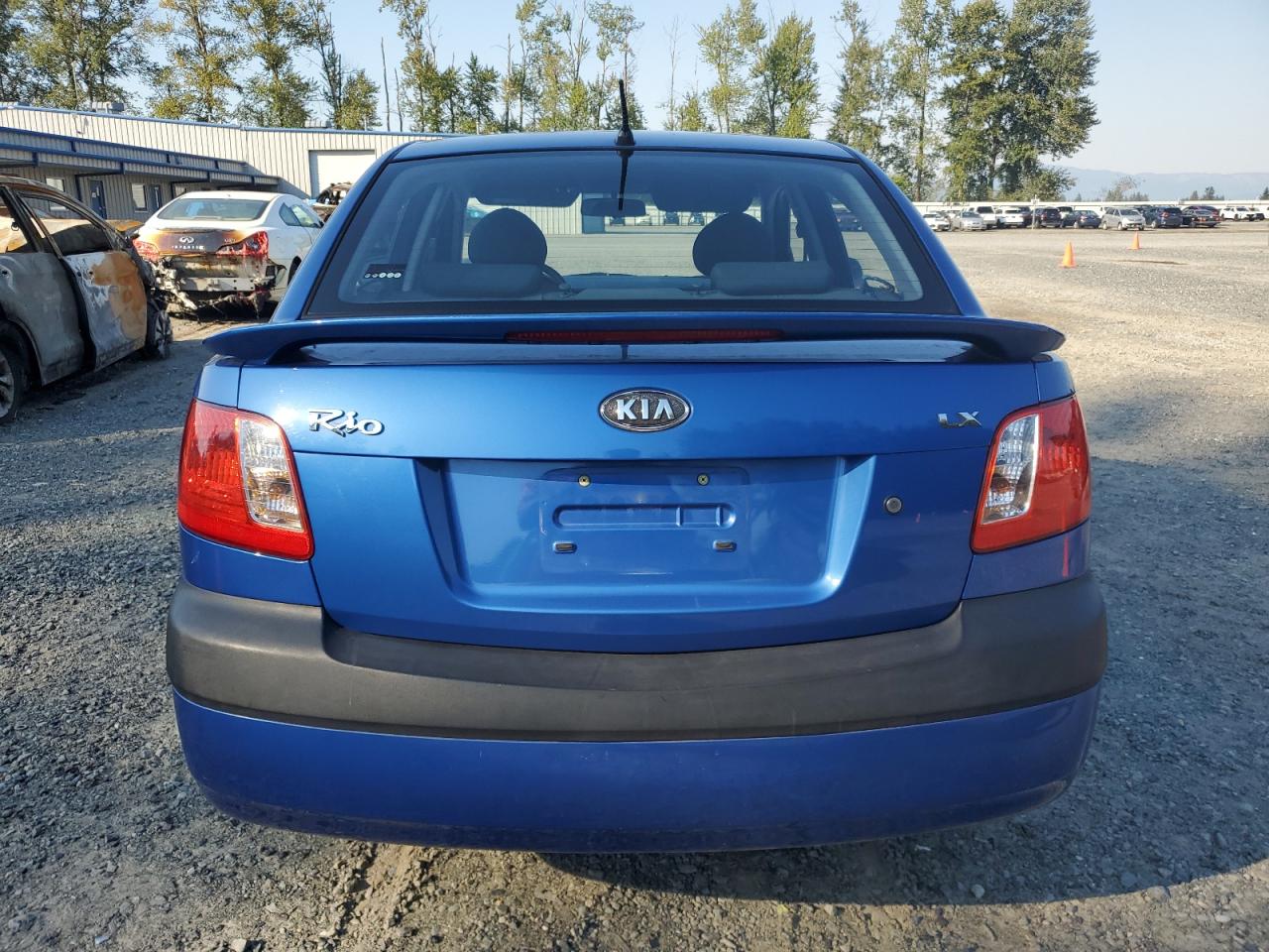 2007 Kia Rio Base VIN: KNADE123976269389 Lot: 81336905