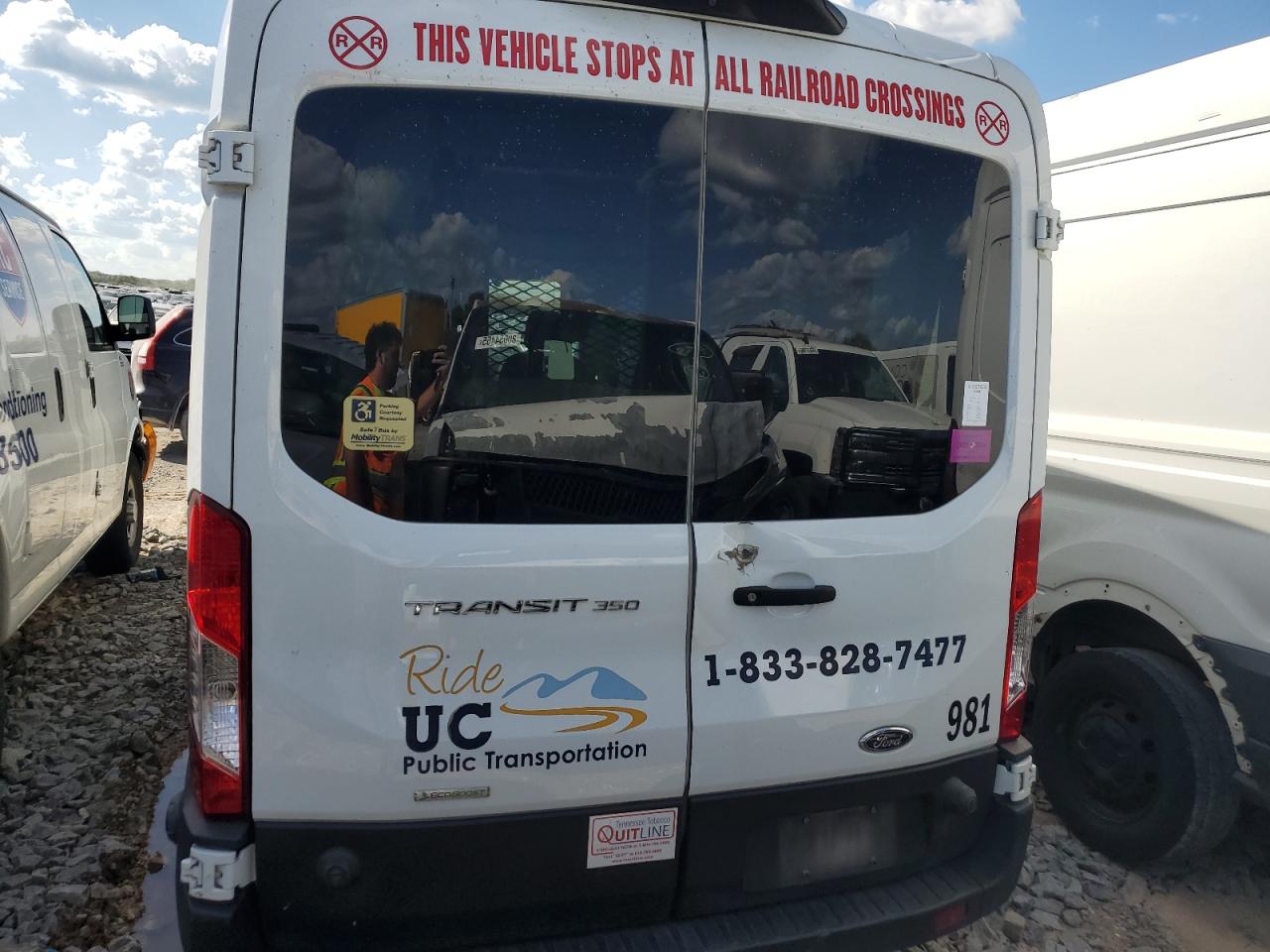 2019 Ford Transit T-350 VIN: 1FDZX2CG4KKB86202 Lot: 70989825