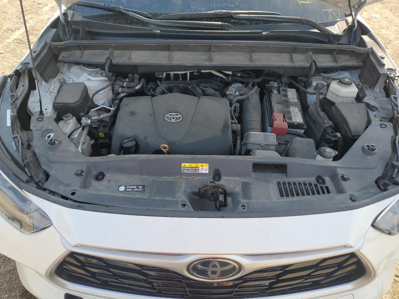 2021 Toyota Highlander Xle VIN: 5TDGZRBH9MS552742 Lot: 80945955
