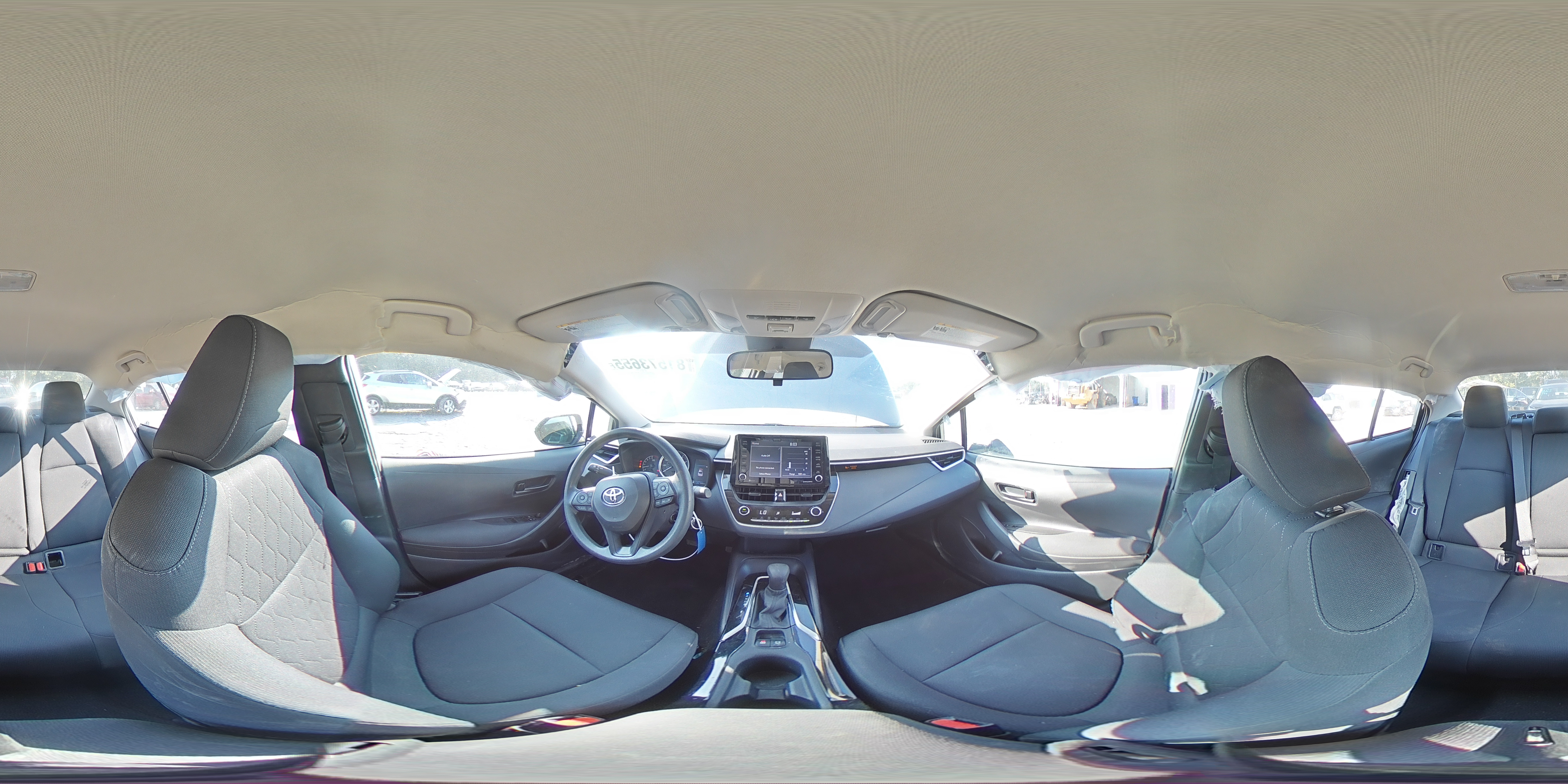 2022 Toyota Corolla Le VIN: 5YFEPMAE3NP386199 Lot: 81573655