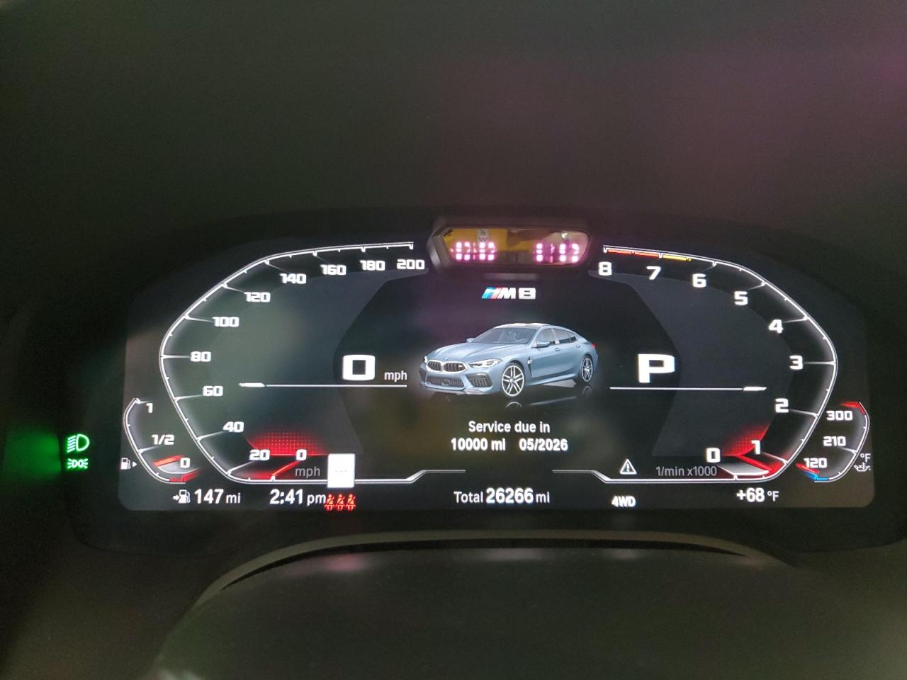 2022 BMW M8 VIN: WBSGV0C08NCJ05489 Lot: 84415425
