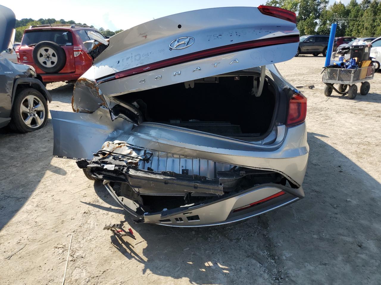 2021 Hyundai Sonata Se VIN: 5NPEG4JA2MH125350 Lot: 80757625