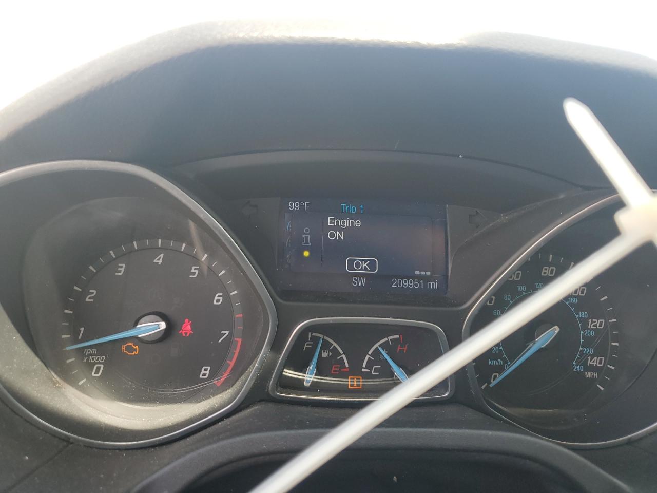 2014 Ford Focus Se VIN: 1FADP3F29EL127381 Lot: 67418355