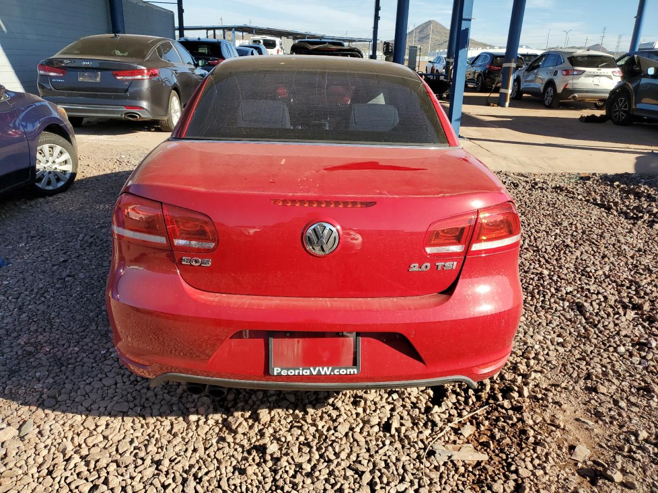2012 Volkswagen Eos Lux VIN: WVWFW7AH1CV003616 Lot: 84439705
