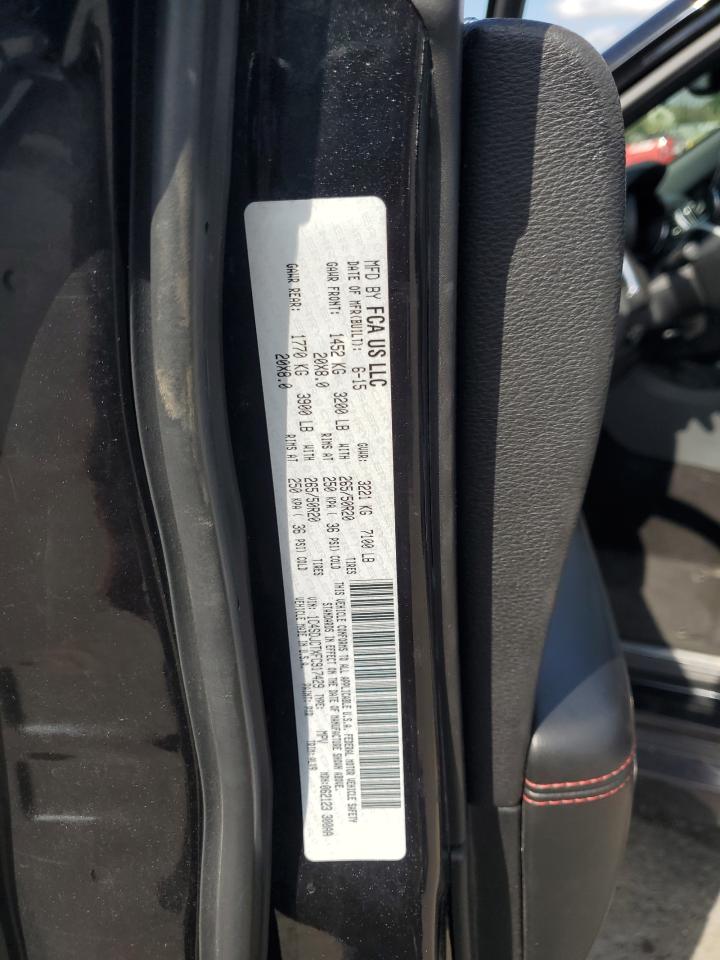 2015 Dodge Durango R/T VIN: 1C4SDJCTXFC917429 Lot: 81892945