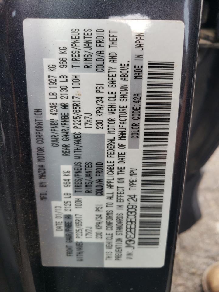 2014 Mazda Cx-5 Sport VIN: JM3KE2BE9E0309124 Lot: 81816115