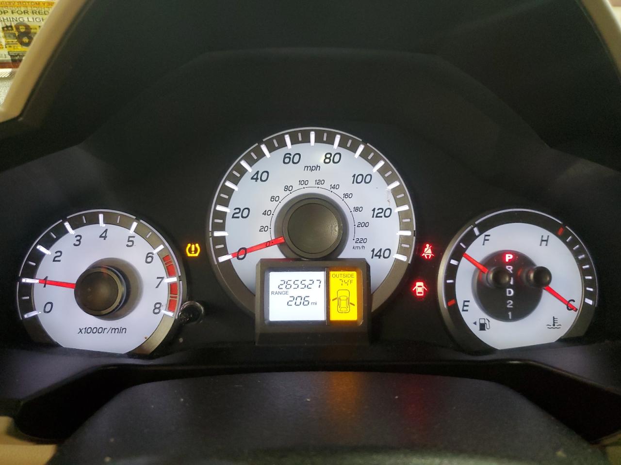 2012 Honda Pilot Exl VIN: 5FNYF4H58CB062454 Lot: 81225095
