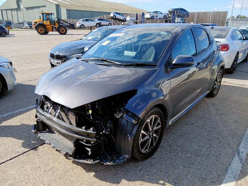 2021 TOYOTA YARIS 1.5 HYBRID DESIGN 5DR CVT for sale at Copart NEWBURY