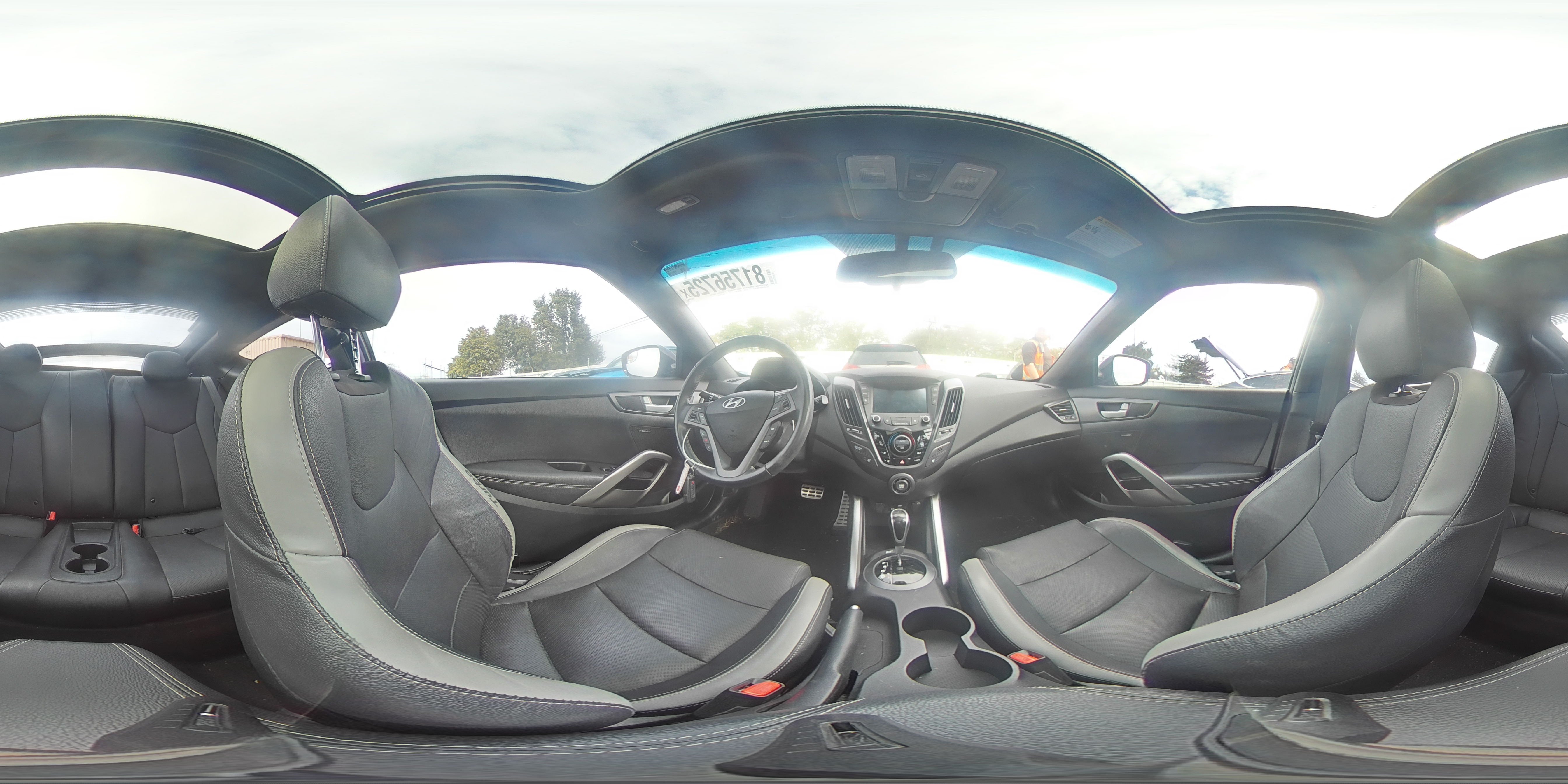 2016 Hyundai Veloster Turbo VIN: KMHTC6AE4GU264337 Lot: 81756725