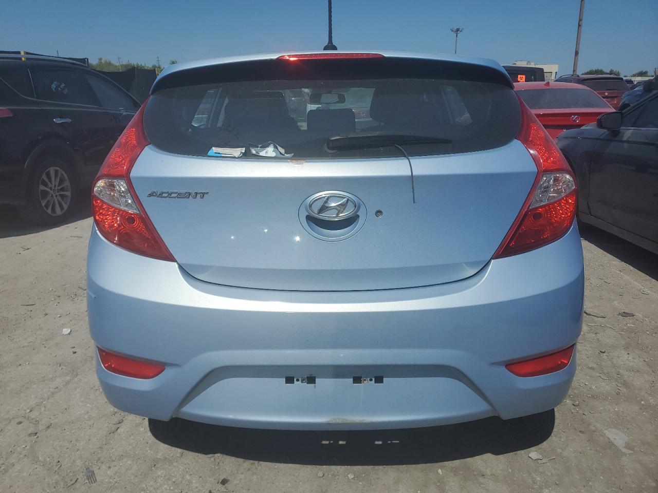 2014 Hyundai Accent Gls VIN: KMHCU5AE3EU163813 Lot: 80438365