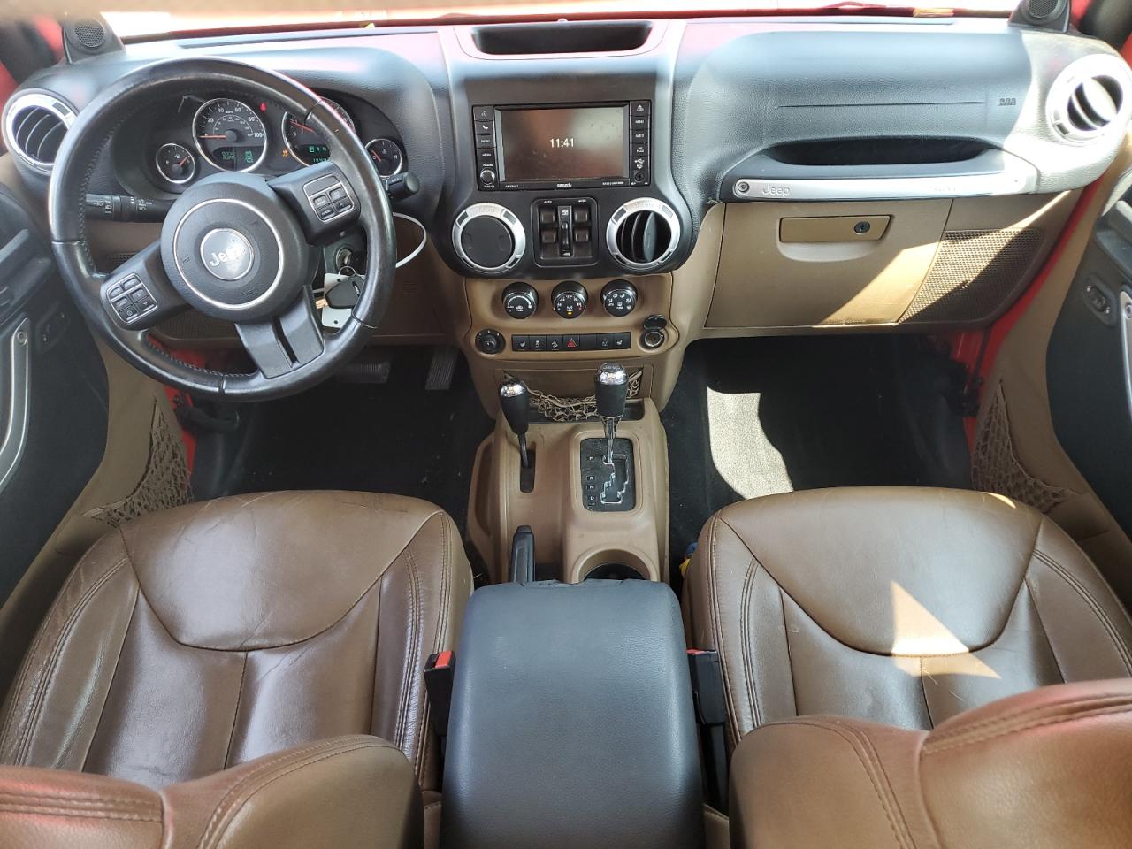 2014 Jeep Wrangler Unlimited Sahara VIN: 1C4BJWEG6EL165135 Lot: 81126105