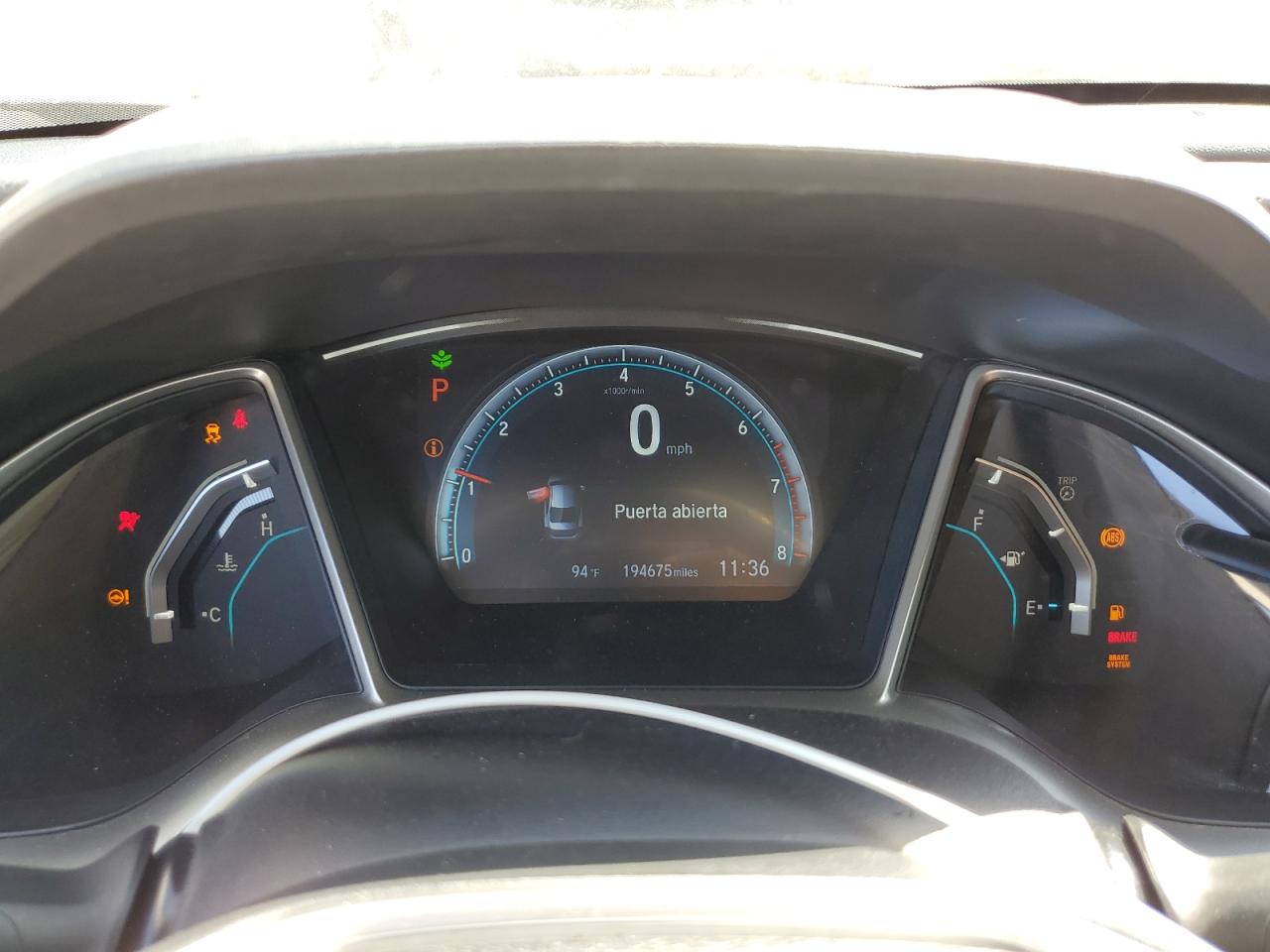 2016 Honda Civic Ex VIN: 19XFC1F36GE205557 Lot: 81349145