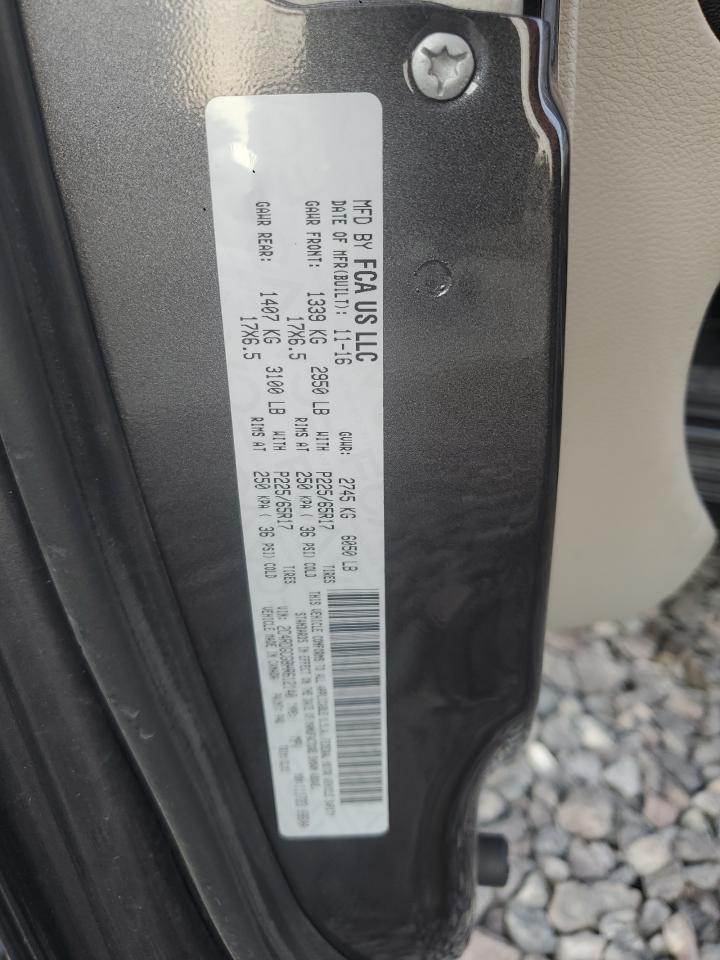 2017 Dodge Grand Caravan Sxt VIN: 2C4RDGCG8HR612140 Lot: 80860085