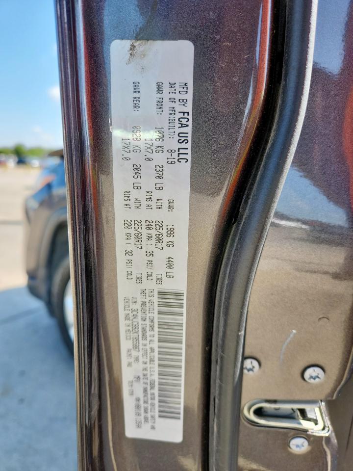 2019 Jeep Compass Latitude VIN: 3C4NJCBB2KT855887 Lot: 83860495