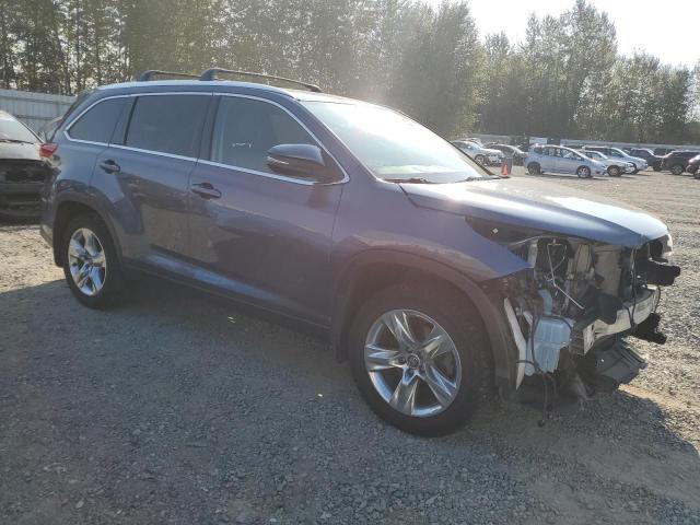  TOYOTA HIGHLANDER 2018 Синий