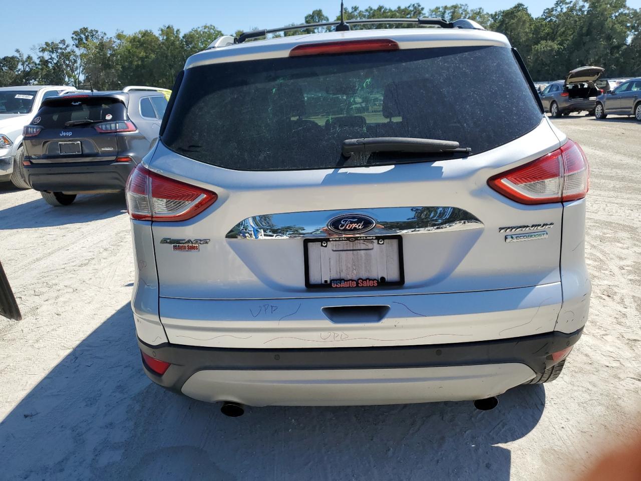 2014 Ford Escape Titanium VIN: 1FMCU0JX4EUD63491 Lot: 80121505