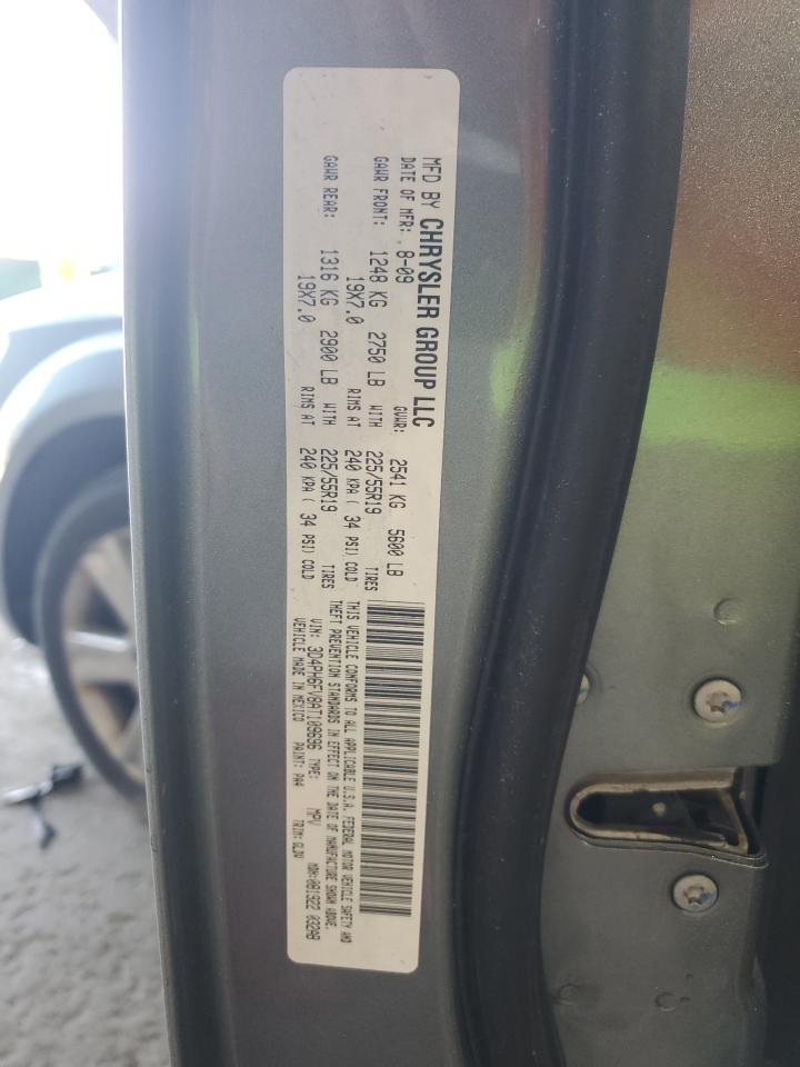 2010 Dodge Journey R/T VIN: 3D4PH6FV8AT109696 Lot: 71521425