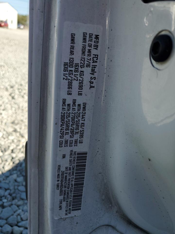 2017 Ram Promaster City VIN: ZFBERFAB4H6D48655 Lot: 80189045