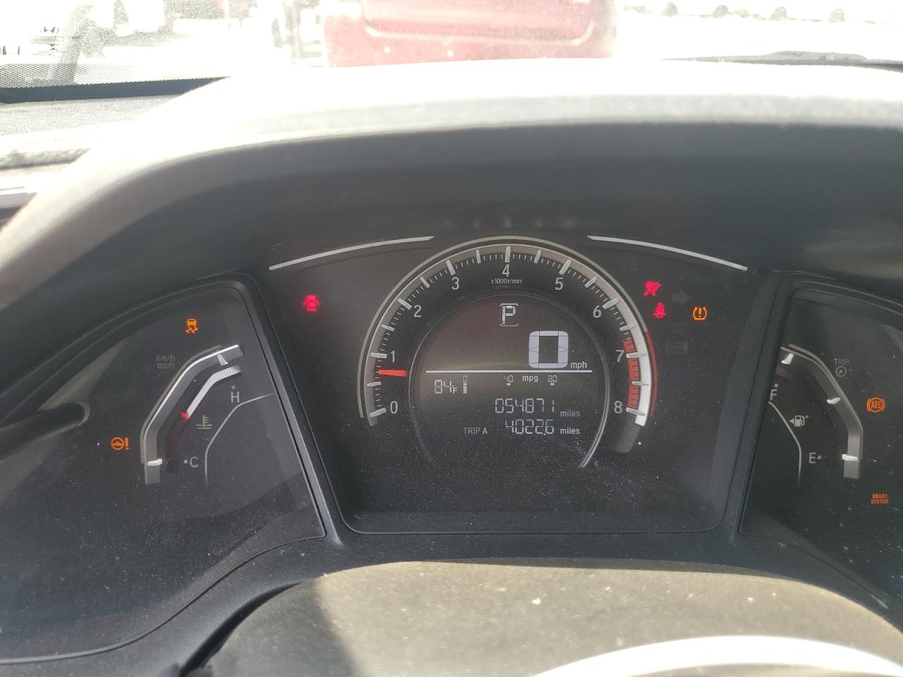 2018 Honda Civic Lx VIN: 2HGFC2F54JH587169 Lot: 80518695