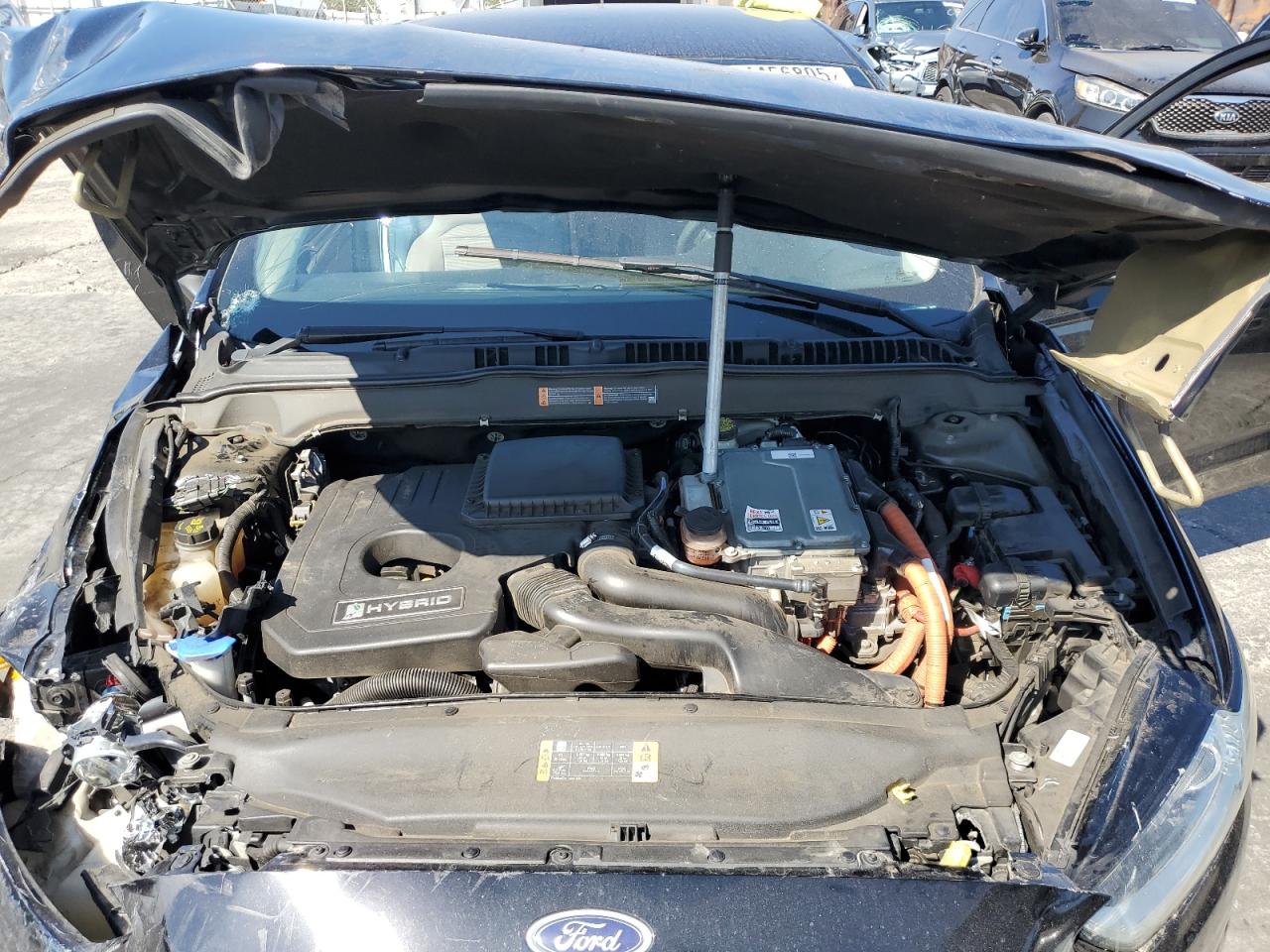 2016 Ford Fusion S Hybrid VIN: 3FA6P0UU9GR315561 Lot: 84456805