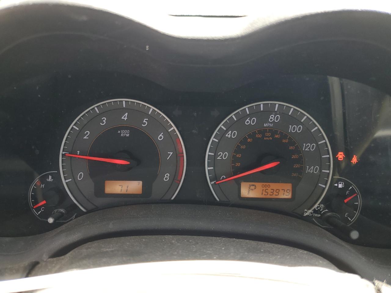 2010 Toyota Corolla Base VIN: 2T1BU4EE0AC404495 Lot: 71737815