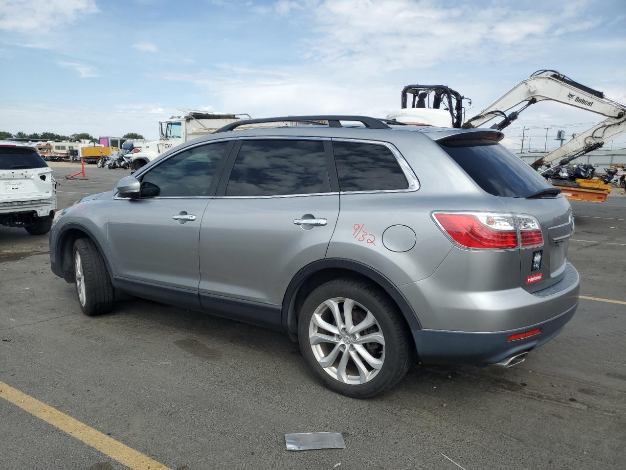 2012 Mazda Cx-9 silver null gasoline JM3TB3DV6C0338741 photo #3