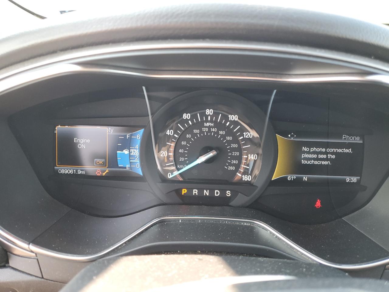 2017 Ford Fusion Se VIN: 3FA6P0H90HR321255 Lot: 71998975