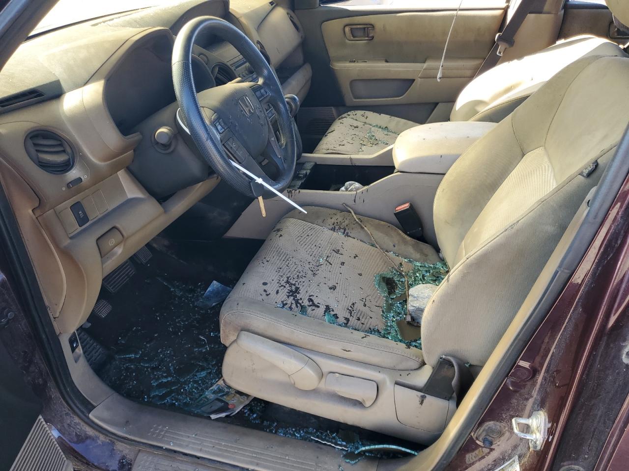 2015 Honda Pilot Lx VIN: 5FNYF4H26FB009584 Lot: 71844665