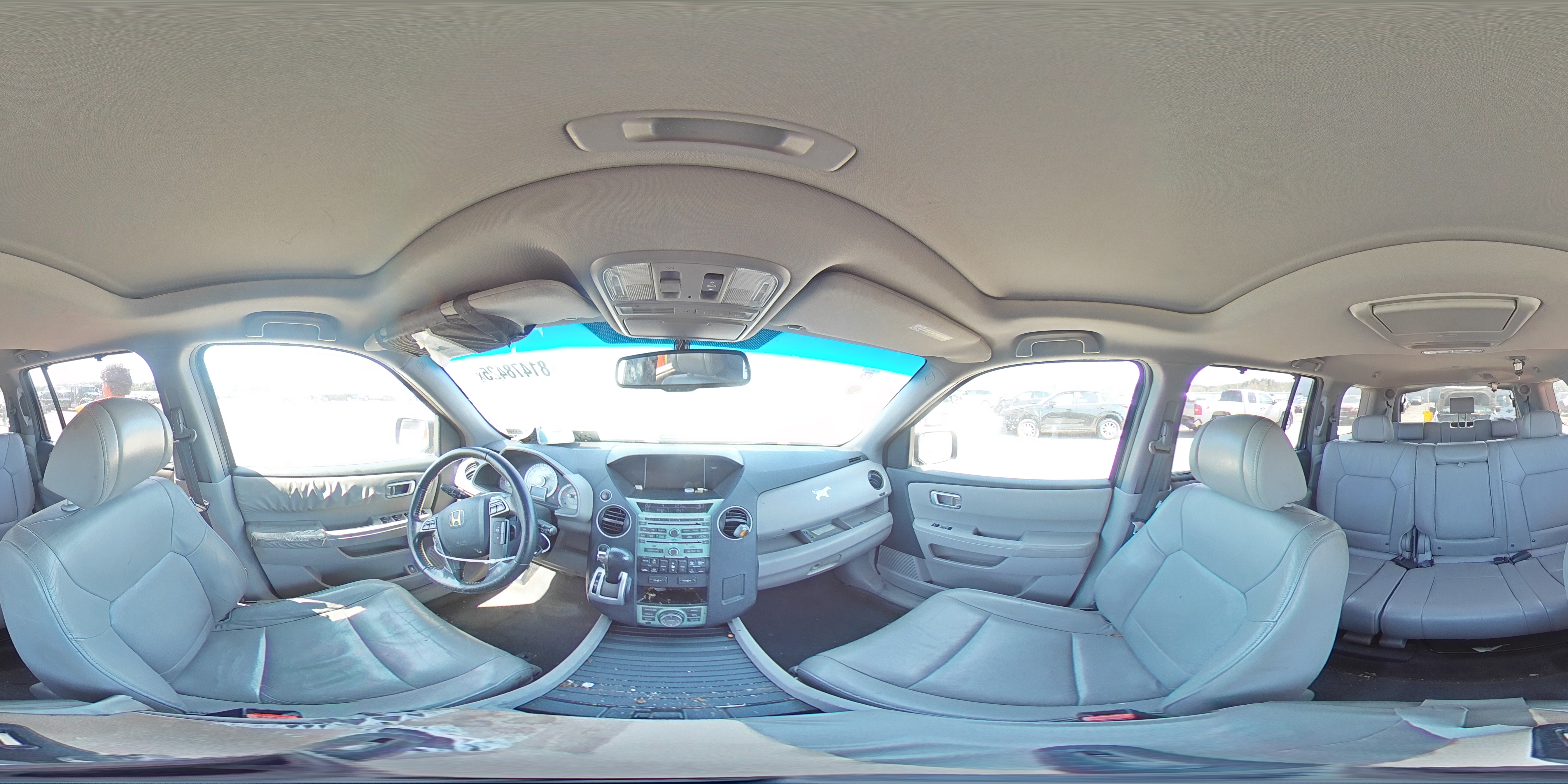 2011 Honda Pilot Touring VIN: 5FNYF4H93BB002941 Lot: 81478425