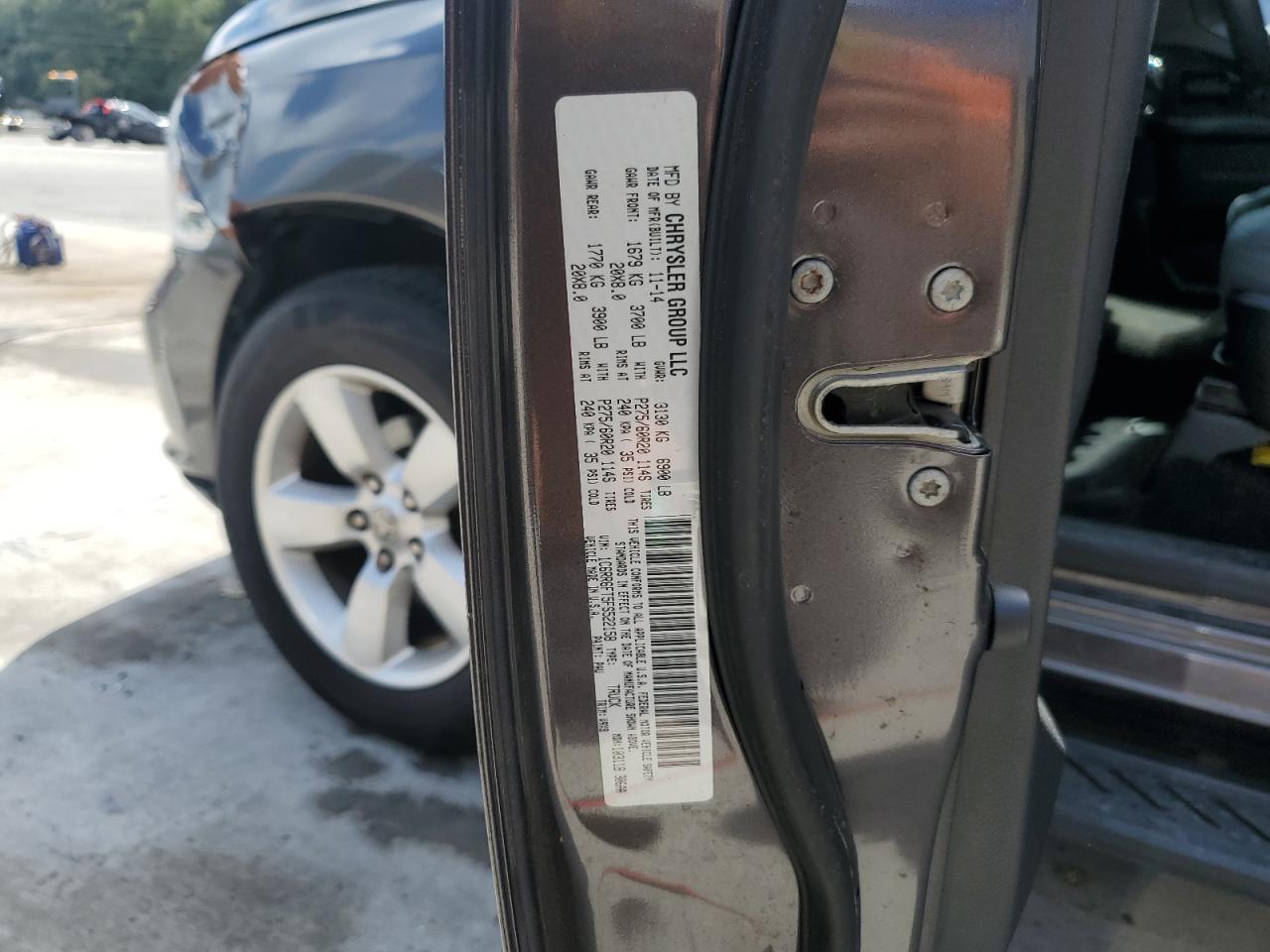 2015 Ram 1500 St VIN: 1C6RR6FT5FS522158 Lot: 81103405