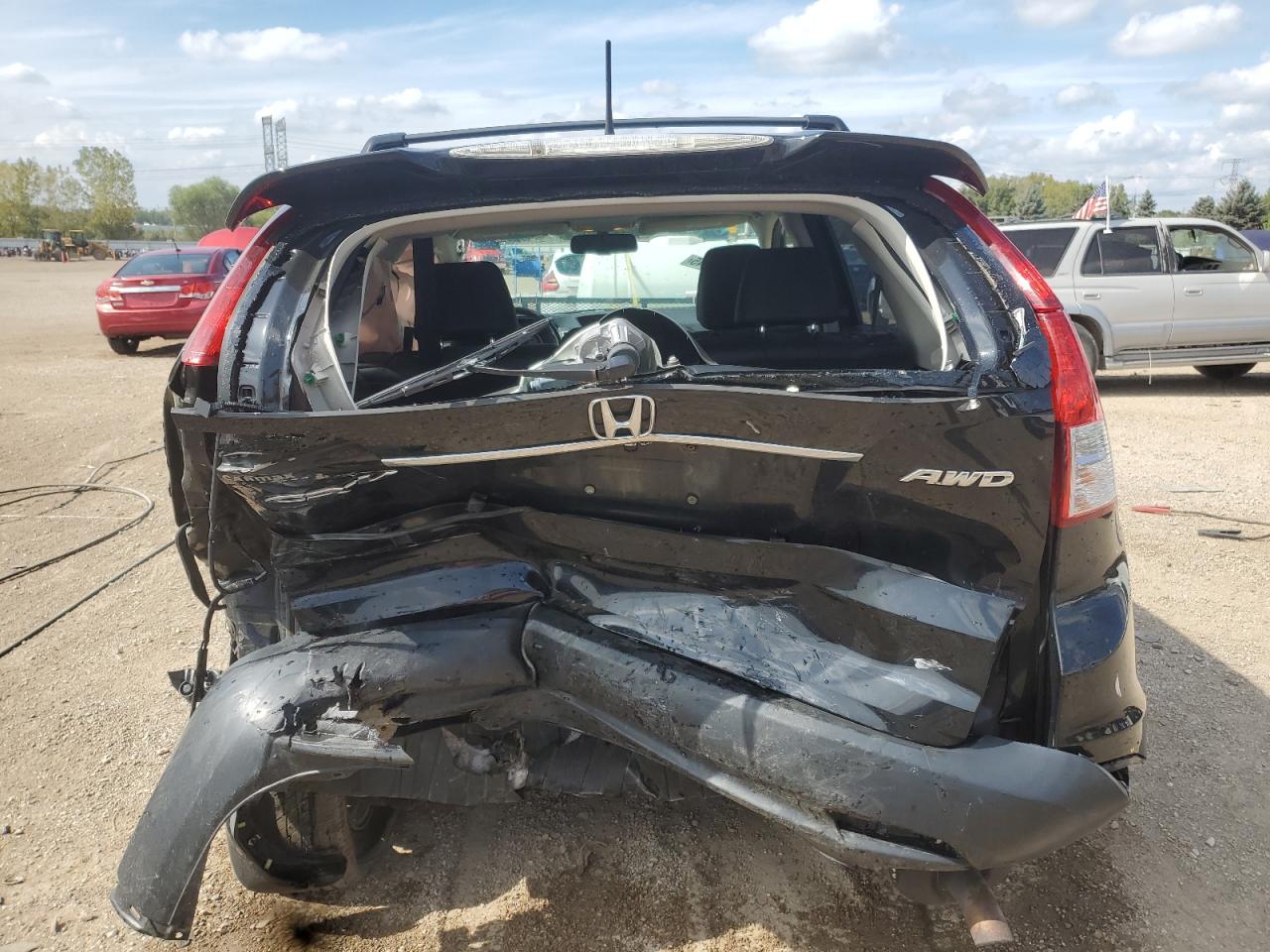 2012 Honda Cr-V Exl VIN: JHLRM4H77CC029389 Lot: 82164545