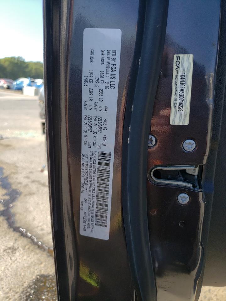 2016 Jeep Compass Latitude VIN: 1C4NJCEA5GD716238 Lot: 71112225