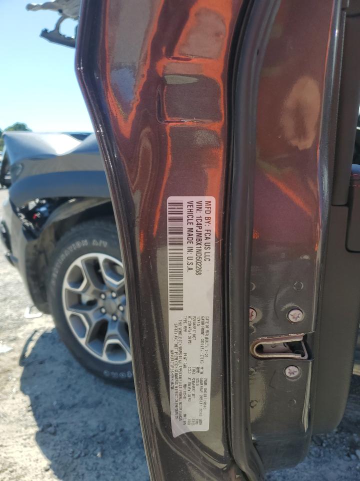 2022 Jeep Cherokee Trailhawk VIN: 1C4PJMBX1ND502268 Lot: 71774485