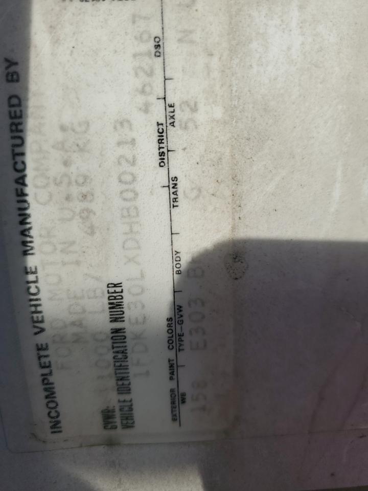 1983 Ford Econoline E350 Cutaway Van VIN: 1FDKE30LXDHB00213 Lot: 81769895