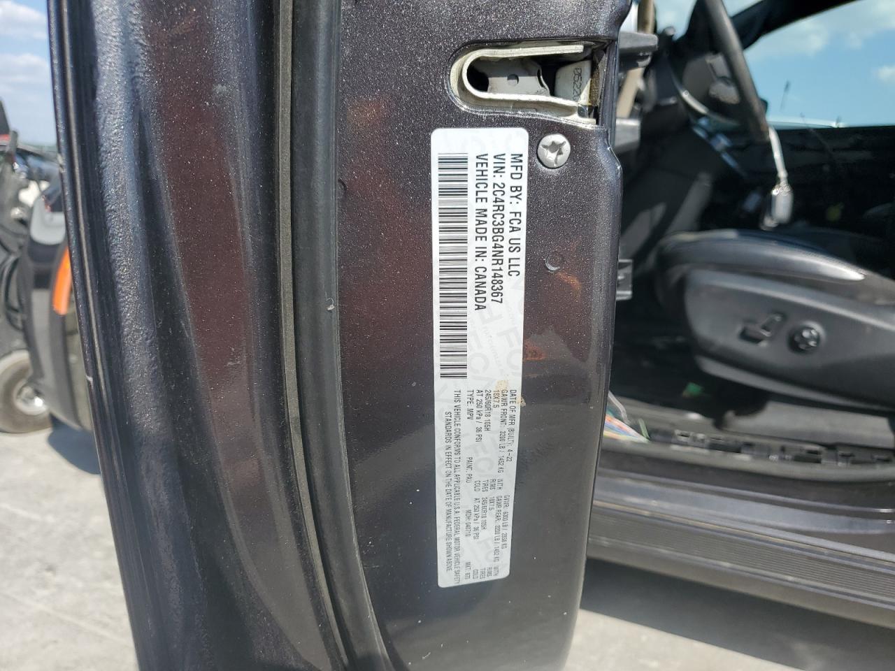 2022 Chrysler Pacifica Touring L VIN: 2C4RC3BG4NR148367 Lot: 84369265