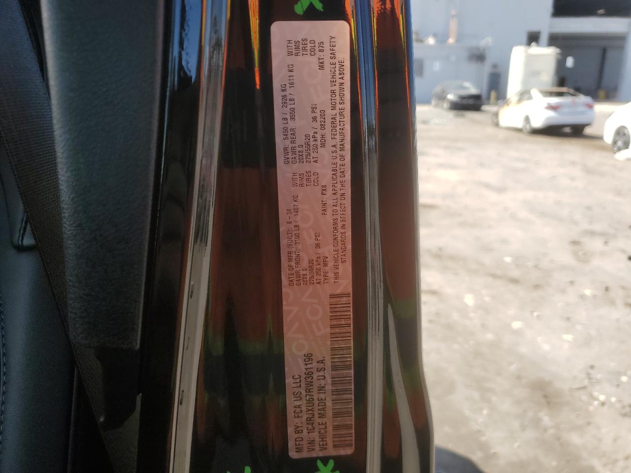 2024 Jeep Wrangler High Altitude 4Xe VIN: 1C4RJXU67RW361196 Lot: 71616355