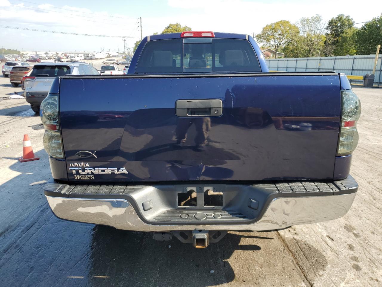 2010 Toyota Tundra Double Cab Sr5 VIN: 5TFRM5F18AX015816 Lot: 70829995