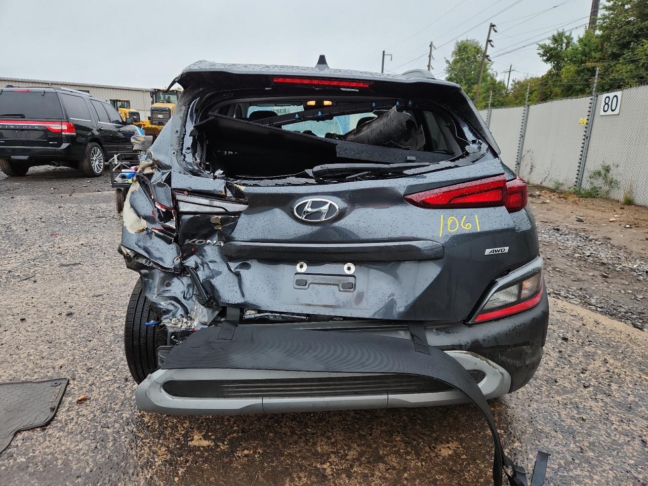 2022 Hyundai Kona Sel VIN: KM8K3CAB6NU819317 Lot: 83829995