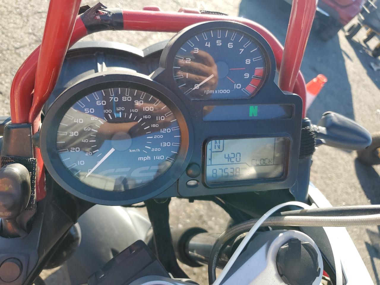 2012 BMW R1200 Gs VIN: WB1046004CZX53180 Lot: 80787815