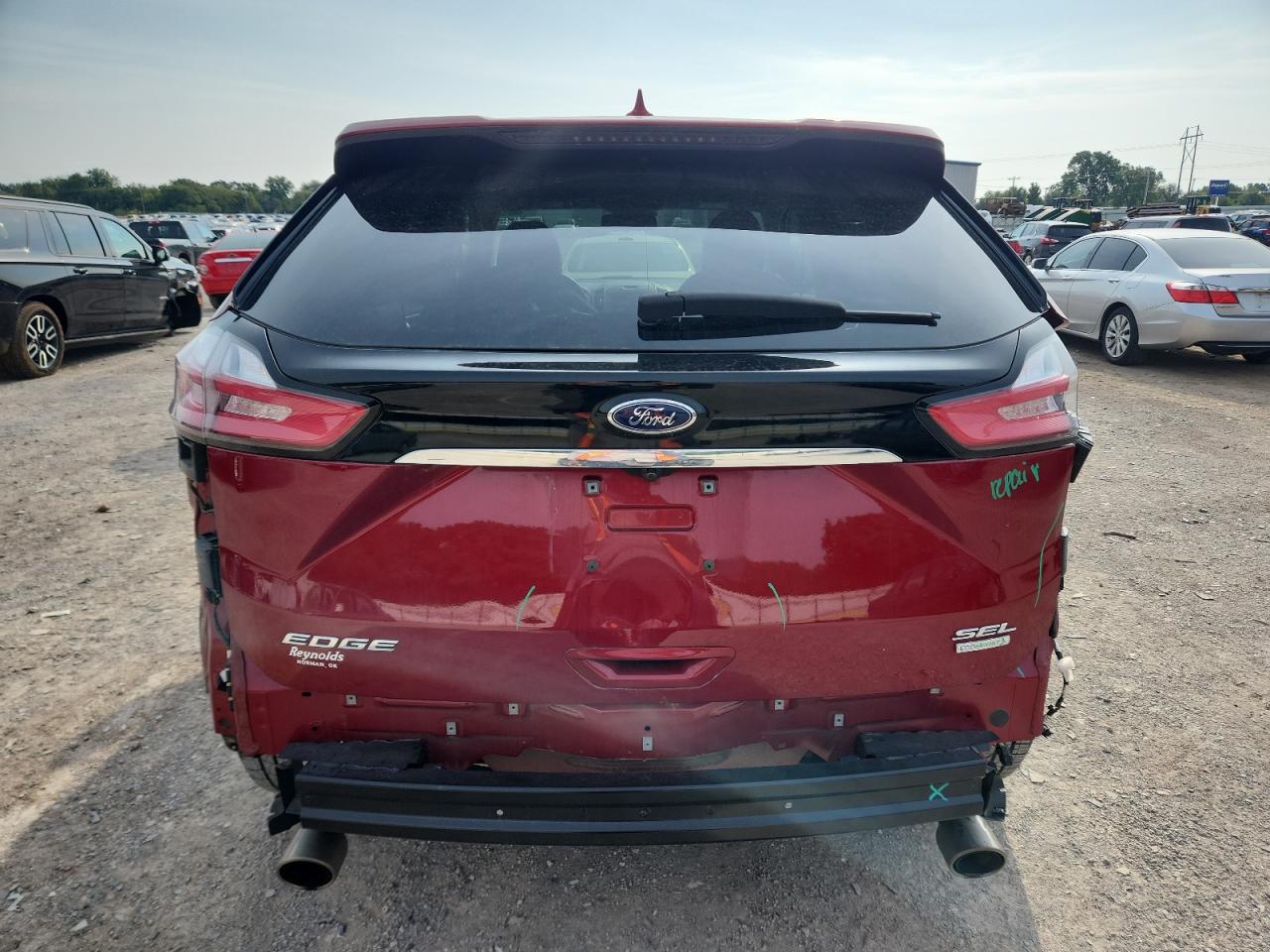 2019 Ford Edge Sel VIN: 2FMPK3J96KBC72718 Lot: 72042025