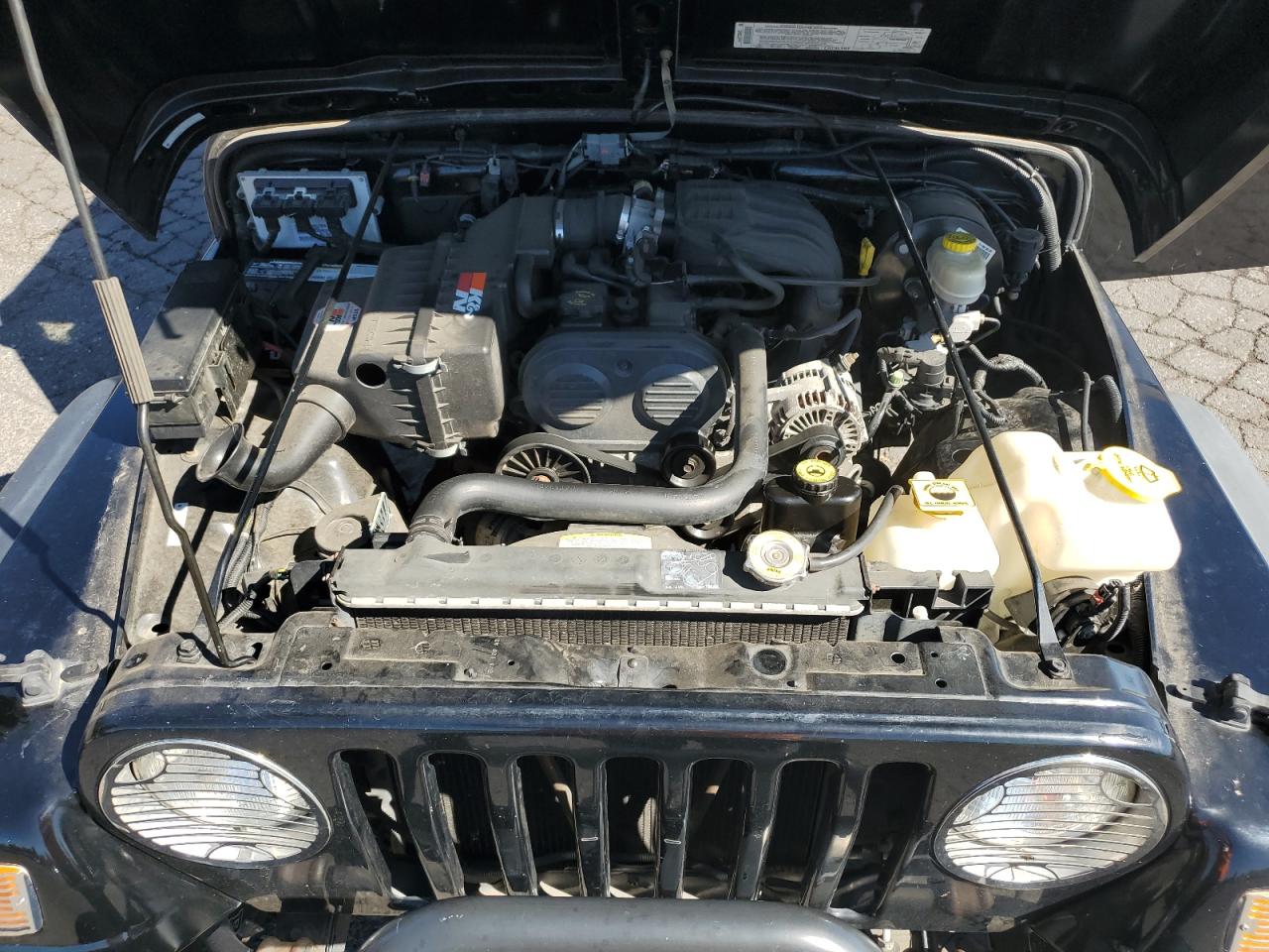 2004 Jeep Wrangler / Tj Se VIN: 1J4FA29104P784945 Lot: 81709145